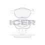 181432 ICER Комплект гальмівних колодок дисковий гальм