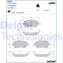 LP3709 DELPHI КомплеК т гальмівних колодок, дискове гальмо