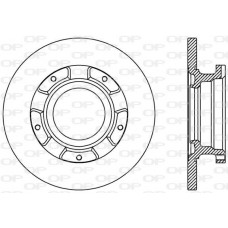 BDA2411.10 OPEN PARTS Гальмівний диск