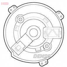 DEA09021 DENSO Вентилятор салону