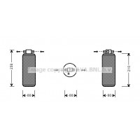 UVD031 AVA QUALITY COOLING Осушувач кондиціонера