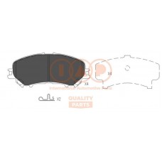 704-13111 IAP QUALITY PARTS Комплект гальмівних колодок дисковий гальм