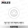 K011116 MILES Гальмівний диск