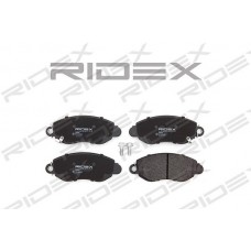 402B0309 RIDEX КомплеК т гальмівних колодок, дискове гальмо