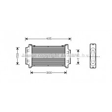 BWA4262 AVA QUALITY COOLING Интеркулер