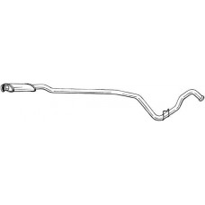 287-509 BOSAL Середній глушник вихлопних газів