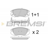 BP3376 BREMSI Комплект гальмівних колодок дисковий гальм