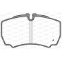 BPA0849.00 OPEN PARTS Комплект гальмівних колодок дисковий гальм