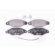 8DB 355 019-301 HELLA Комплект гальмівних колодок дисковий гальм