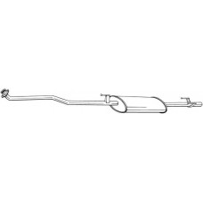 294-217 BOSAL Предглушник вихлопних газів