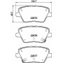 8DB 355 037-891 HELLA PAGID Комплект гальмівних колодок дисковий гальм