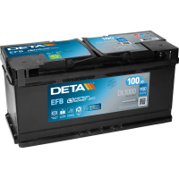 DL1000 DETA Стартерна акумуляторна батарея