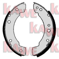 01210 KAWE Комплект гальмівних колодок