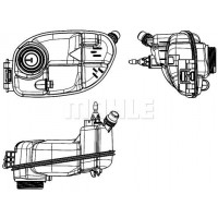 CRT 65 000S MAHLE Компенсаційний бак охолоджувальна рідина