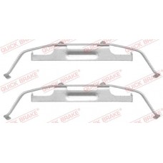 109-1642 QUICK BRAKE Комплектуючі колодки дискового гальма