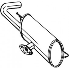 219-013 BOSAL Глушник вихлопних газів кінцевий