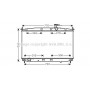 HY2173 AVA QUALITY COOLING Радіатор охолодження двигуна