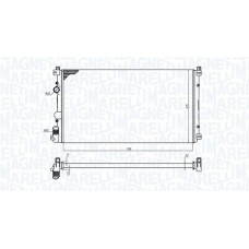 350213185100 MAGNETI MARELLI Радіатор охолодження двигуна