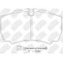 PN0338W NiBK Комплект гальмівних колодок дисковий гальм