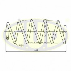GCS095084 G.U.D. Пружина ходової частини
