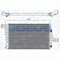 801M17A JDEUS Интеркулер
