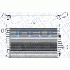 801M17A JDEUS Интеркулер