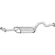 282-891 BOSAL Середній глушник вихлопних газів