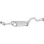 282-891 BOSAL Середній глушник вихлопних газів