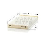CU 15 001 MANN-FILTER Фільтр повітря у внутрішньому просторі