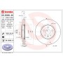 09.B356.20 BREMBO Гальмівний диск