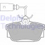 LP1541 DELPHI DELPHI VW Гальмівні колодки задн з датч.T4 90-