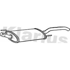 230508 KLARIUS Глушник вихлопних газів кінцевий