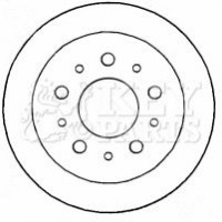 KBD4609 KEY PARTS Гальмівний диск