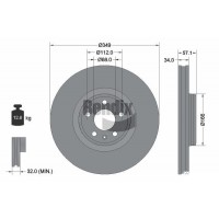 BDS2197HC BENDIX Braking Гальмівний диск