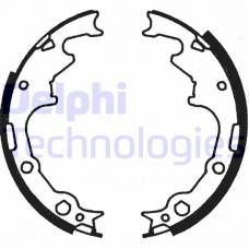 LS1780 DELPHI Комплект гальмівних колодок