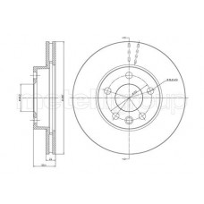 23-0507 METELLI Гальмівний диск