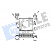 Интеркулер KALE OTO RADYATÖR 342375