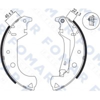 FO 9015 FOMAR Friction Комплект гальмівних колодок