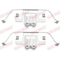 109-1695 QUICK BRAKE Комплектуючі колодки дискового гальма