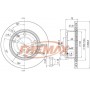 BD0187 FREMAX BRAKE DISC HIGH CARBON