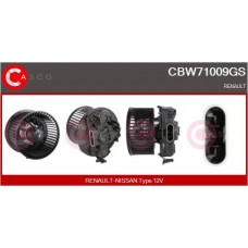CBW71009GS CASCO Вентилятор салону