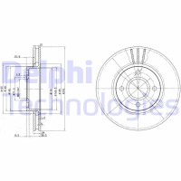 BG3056 DELPHI Гальмівний диск