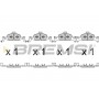 BP3719 BREMSI Комплект гальмівних колодок дисковий гальм