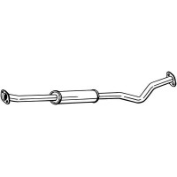 280-335 BOSAL Середній глушник вихлопних газів