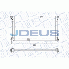 M-0230790 JDEUS Радіатор охолодження двигуна