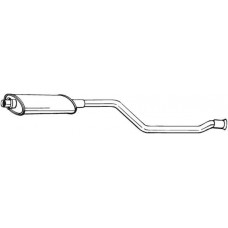 281-545 BOSAL Середній глушник вихлопних газів