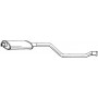 281-545 BOSAL Середній глушник вихлопних газів