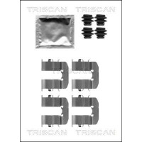 8105 431631 TRISCAN Комплектуючі колодки дискового гальма