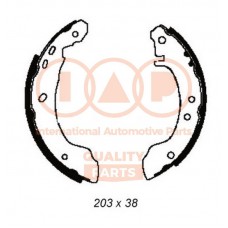 705-13080 IAP QUALITY PARTS Комплект гальмівних колодок