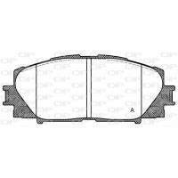 BPA1224.00 OPEN PARTS КомплеК т гальмівних колодок, дискове гальмо